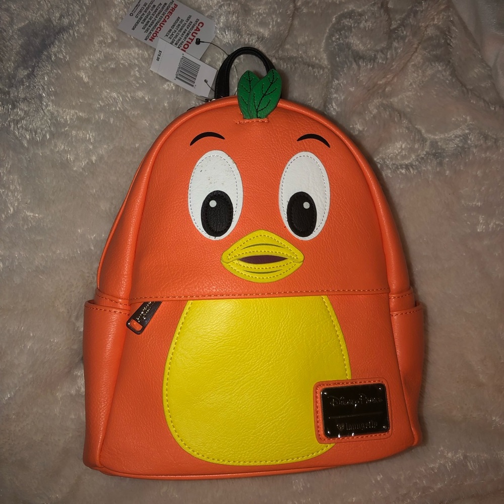 Disney Parks Loungefly Orange Bird Backpack